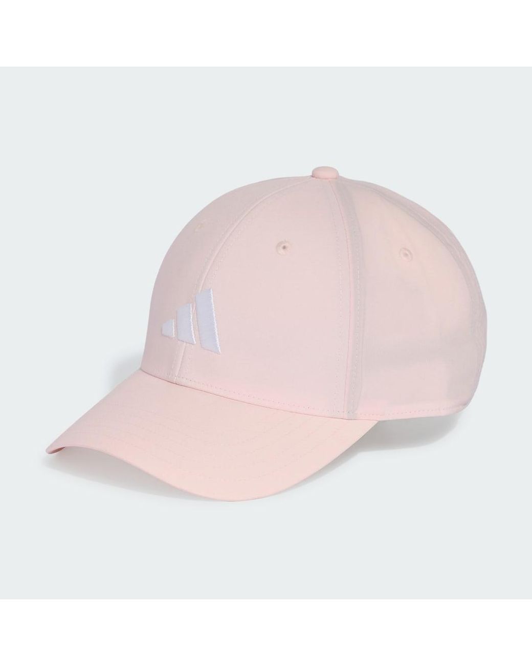 Adidas Pink New Logo Embroidered Baseball Cap