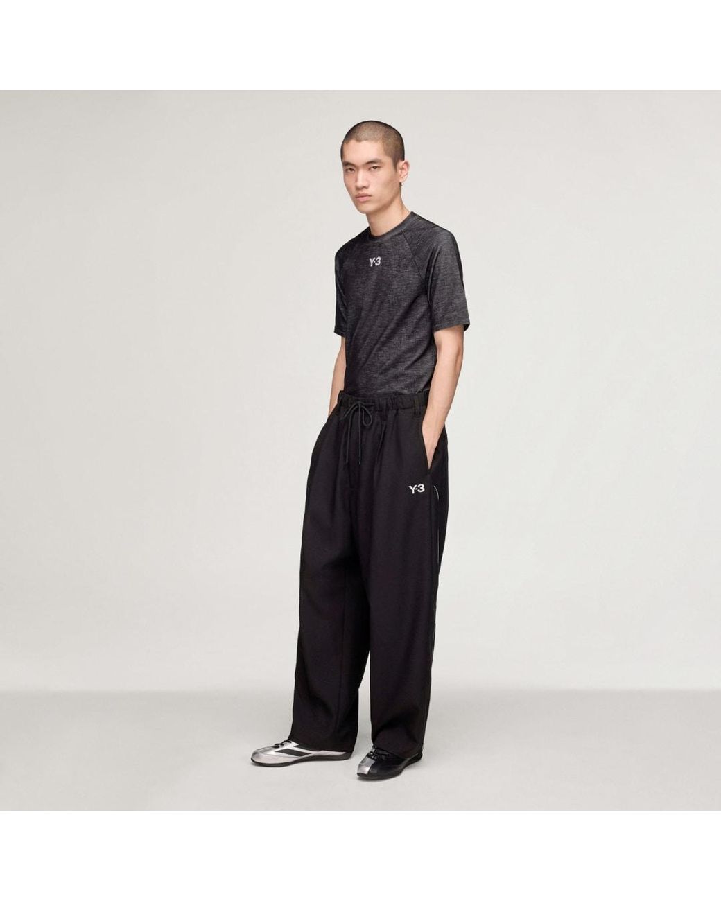 Adidas Black Y-3 Mercedes Engineered T-Shirt