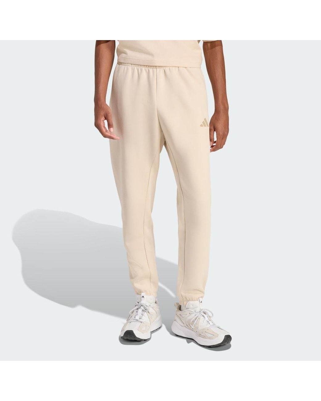 Adidas Natural Future Icons Small Logo Tracksuit Bottoms for men