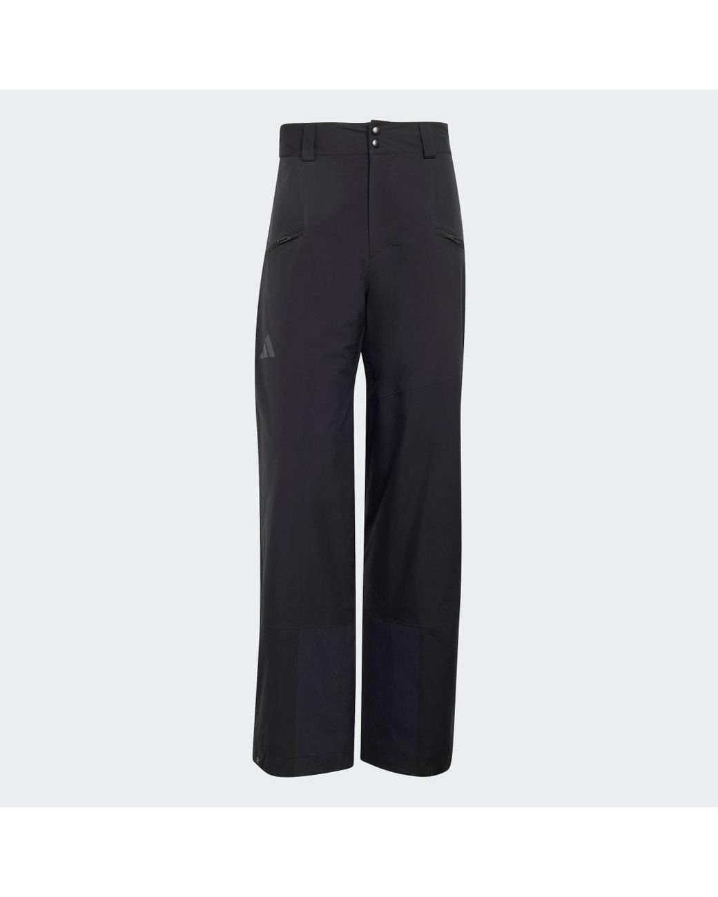 Adidas Black Terrex Multi 2 Layer Climaproof Insulated Tracksuit Bottoms for men