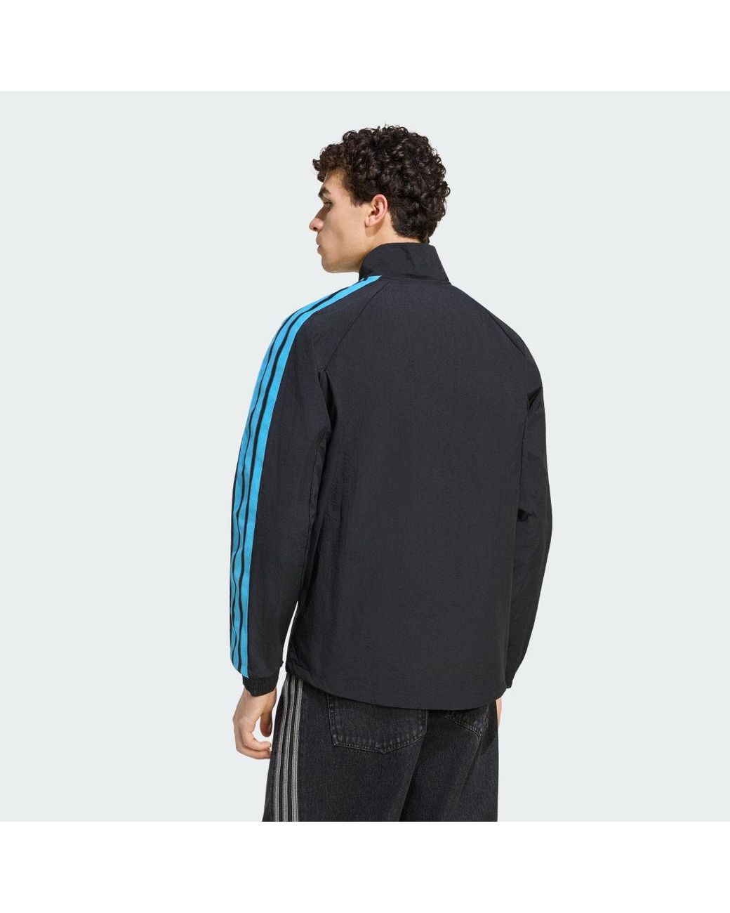 Adidas Blue Newcastle United Fc Home Anthem Jacket for men