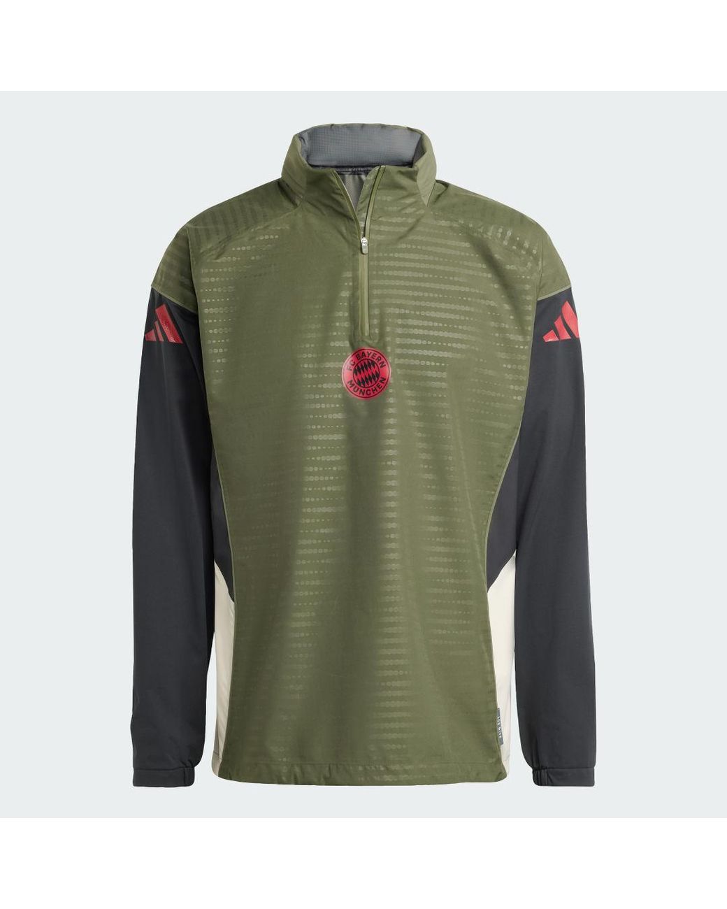 Adidas Green Fc Bayern Tiro 25 Pro Rain Top for men