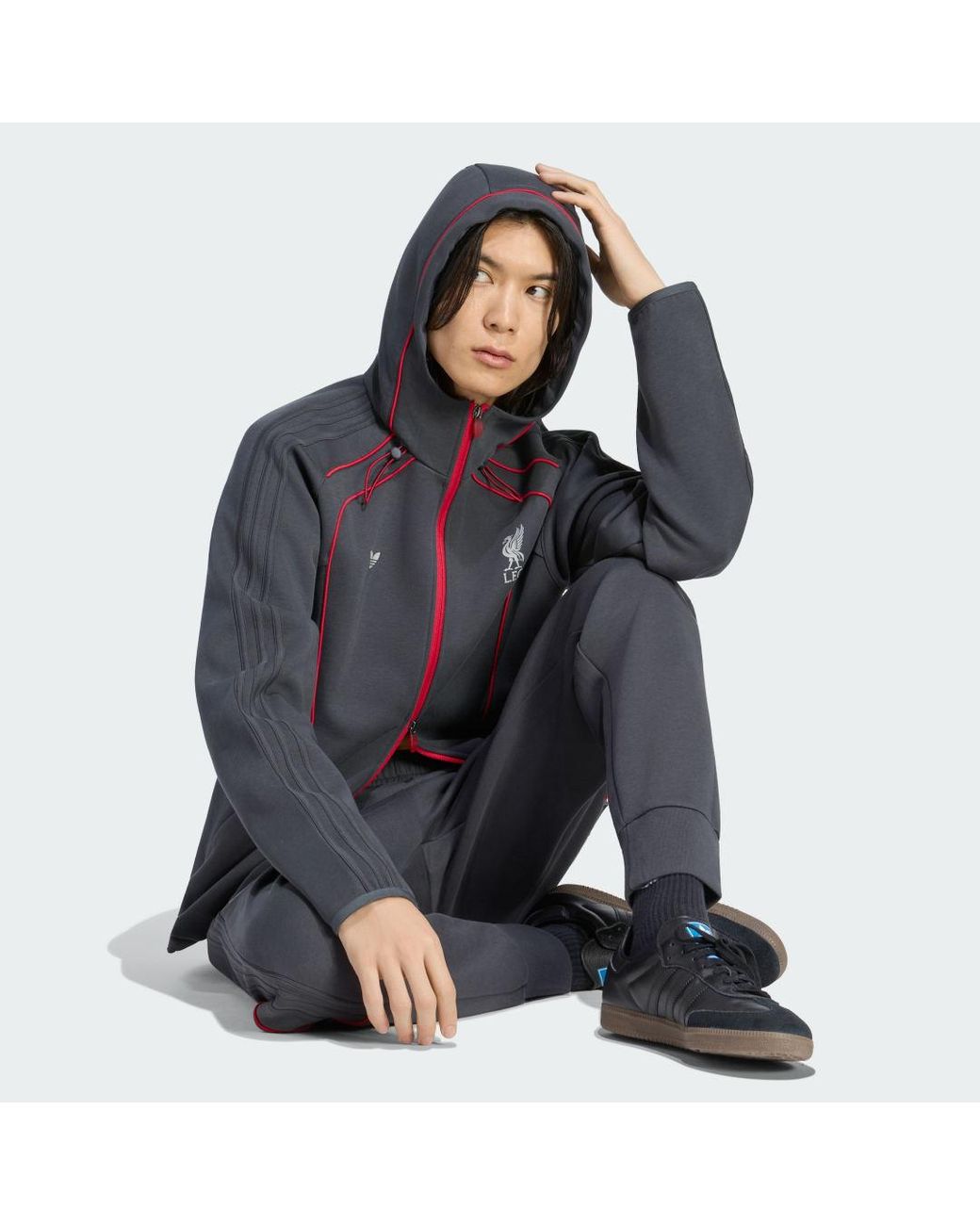 Adidas Gray Liverpool Fc 26/27 Originals Teamgeist 26 Trackpant for men
