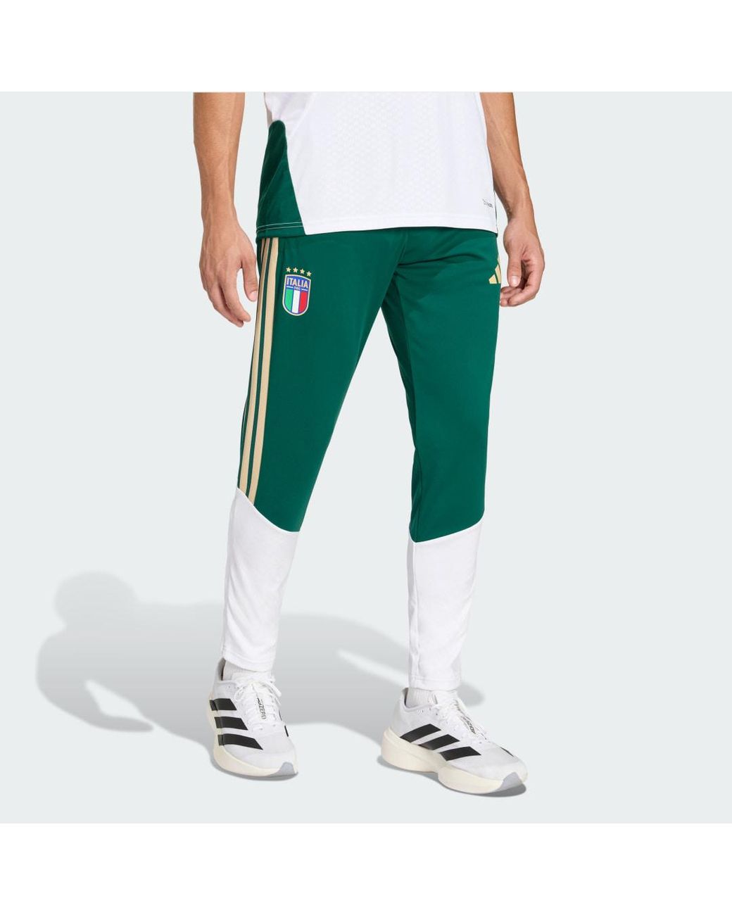 Adidas Green Italy 26 Tiro Training Pants for men
