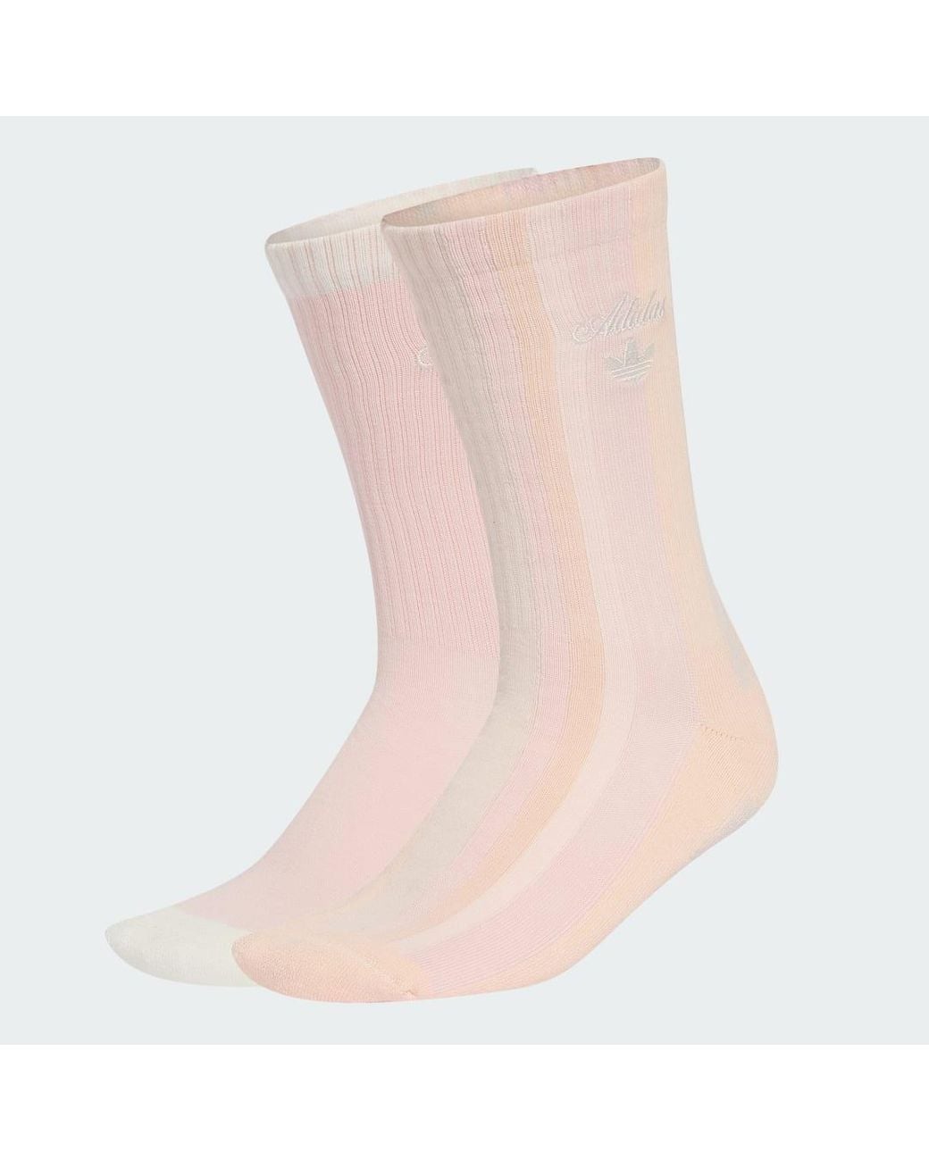 Adidas Pink Crew Socken, 2Er-Pack