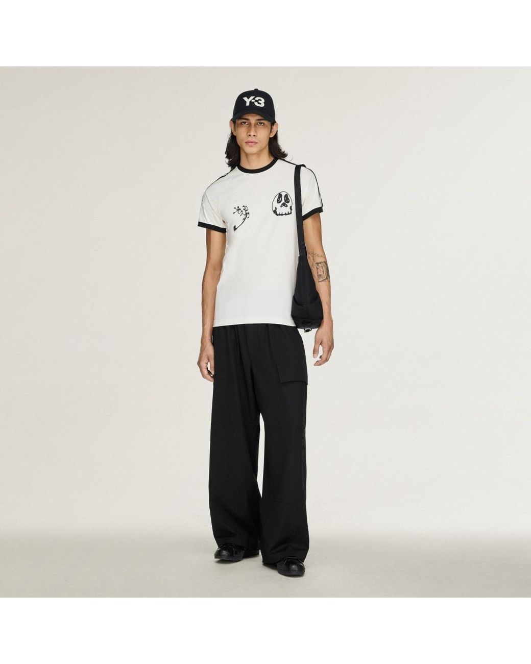 Adidas White Y-3 Chito Graphic Cali Tee