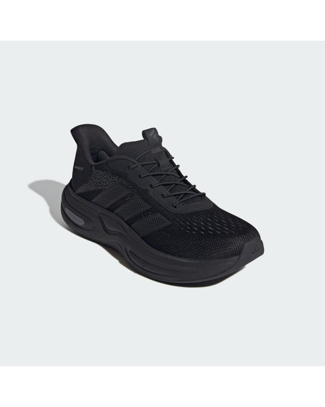 Adidas Black Cloudfoam Cuxxion Rapidfit Shoes for men