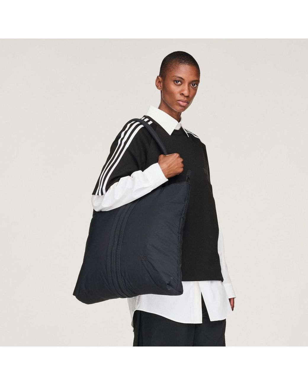 Adidas Black Y-3 Padded Tote