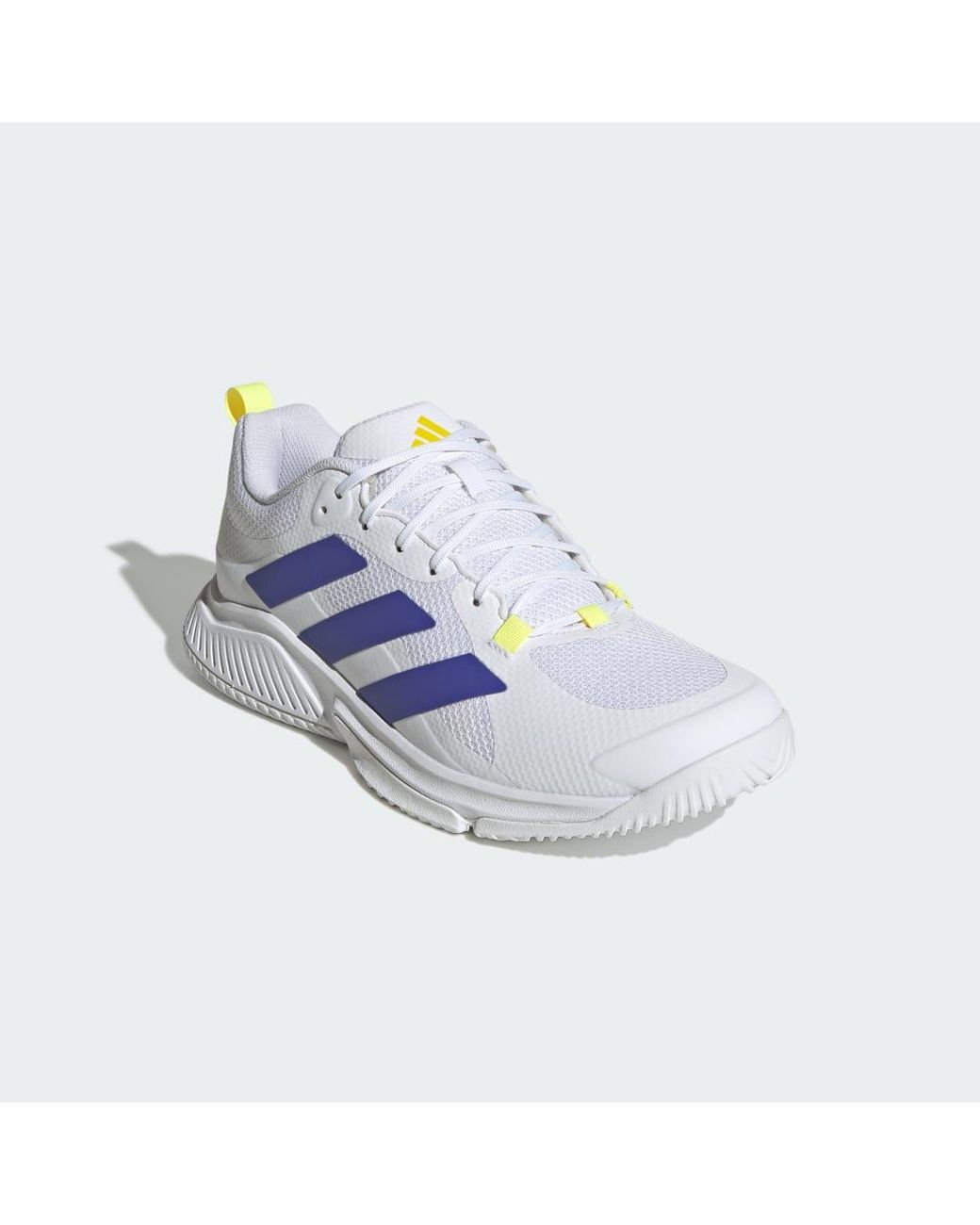 Adidas Blue Court Team Bounce 2.0 Shoes for men