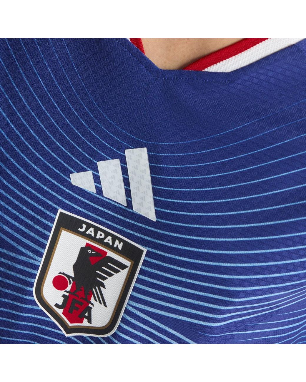 Adidas Blue Japan 26 Home Authentic Jersey for men