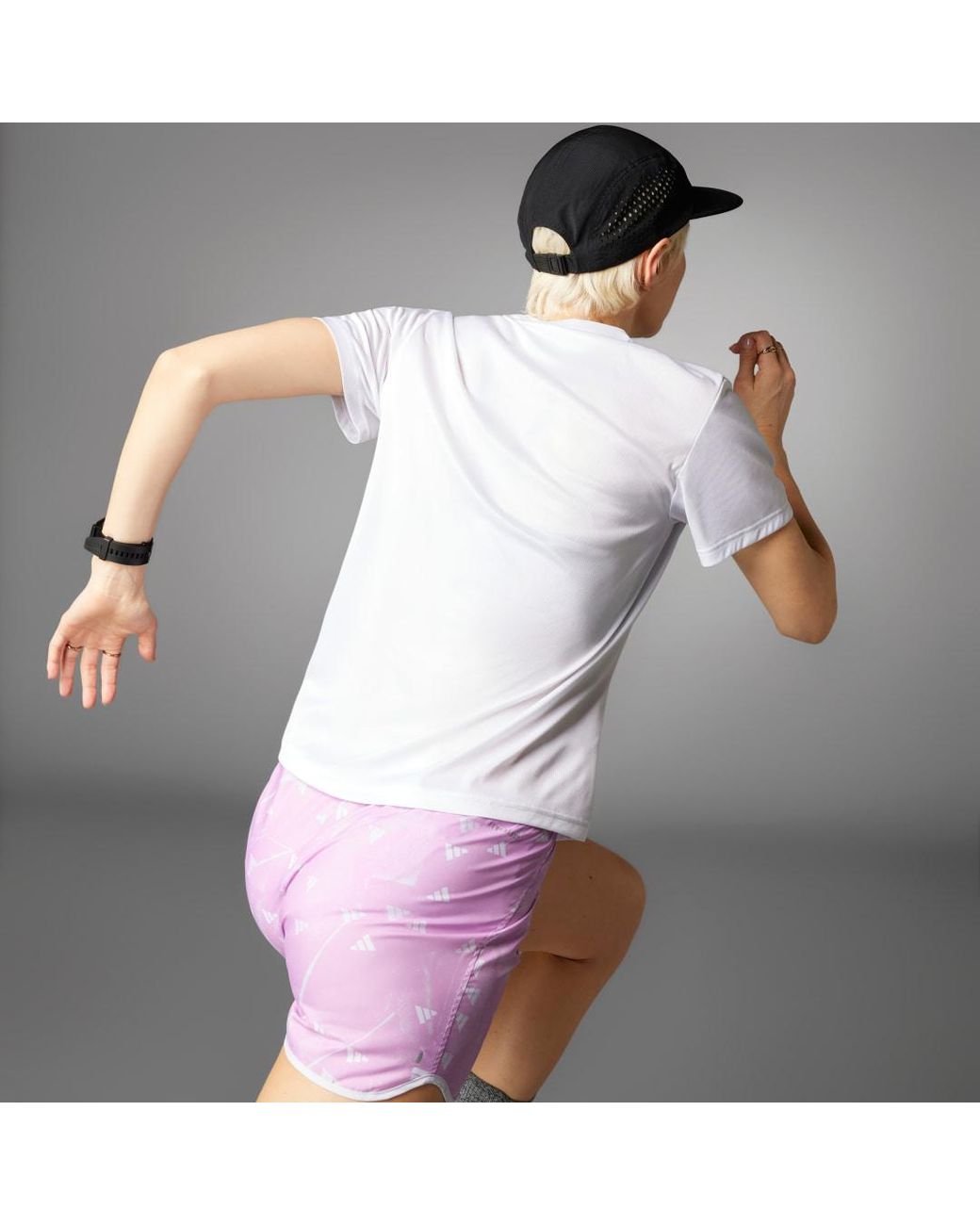 Adidas Purple Run It T-Shirt