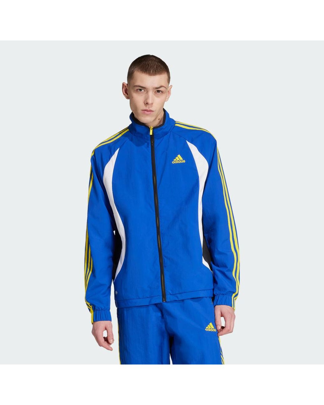 Adidas Blue Climacool Track Top for men