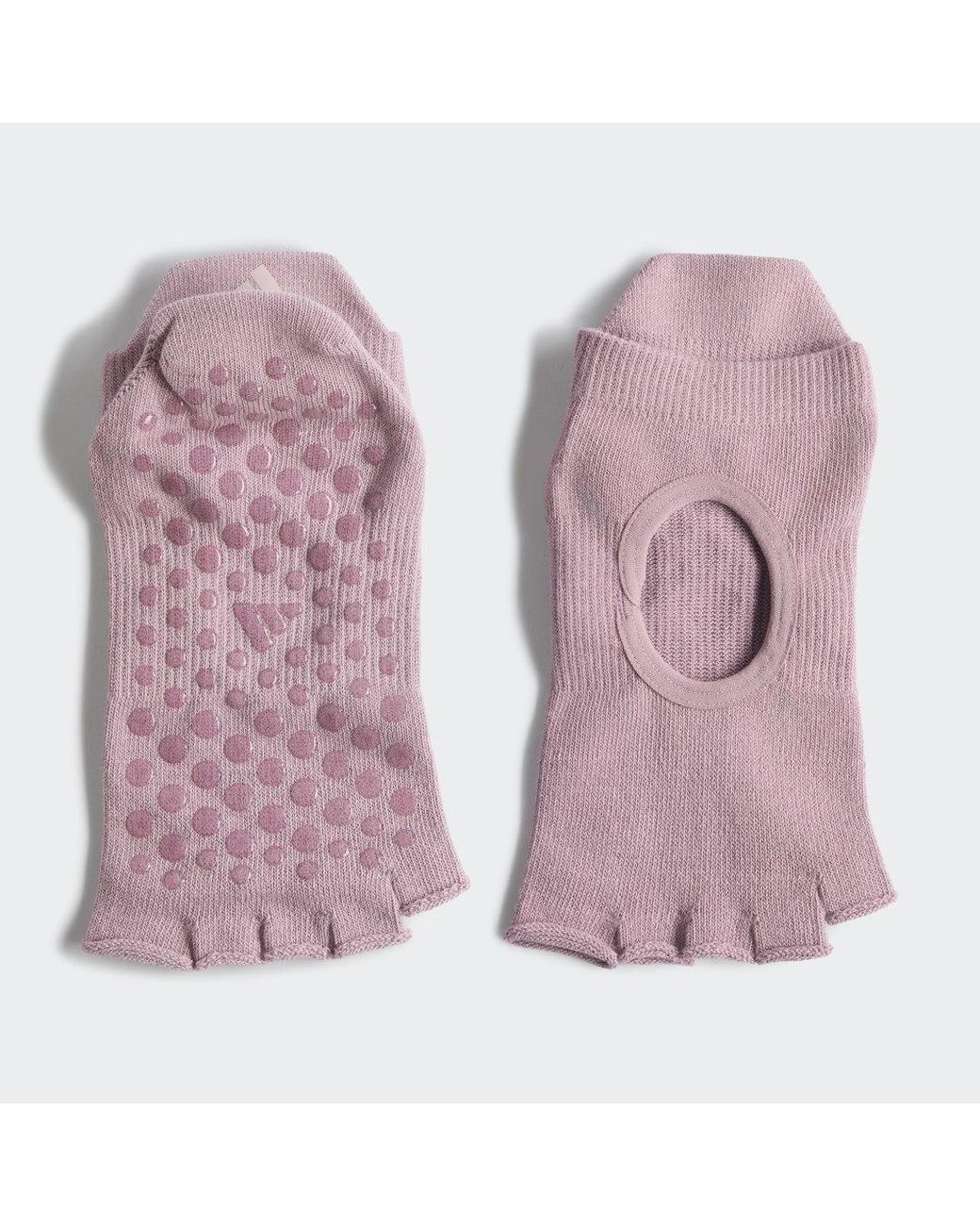 Adidas Pink Yoga Pilates 5 Toe Socks