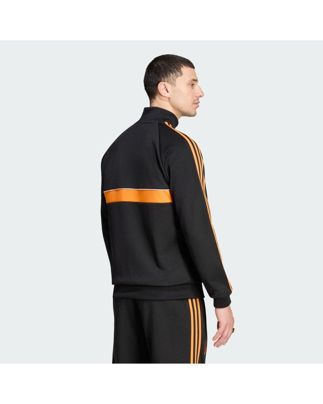 Adidas Black Ajax Amsterdam Originals Track Top for men