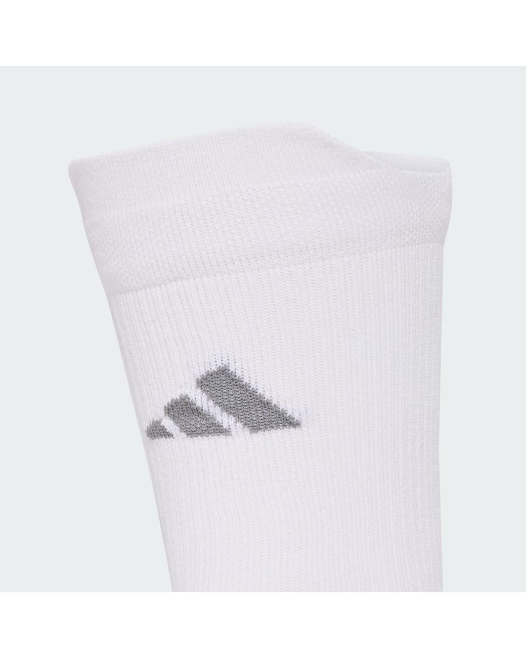 Adidas White Tennis Crew Socks Cushioned 1 Pair Pack