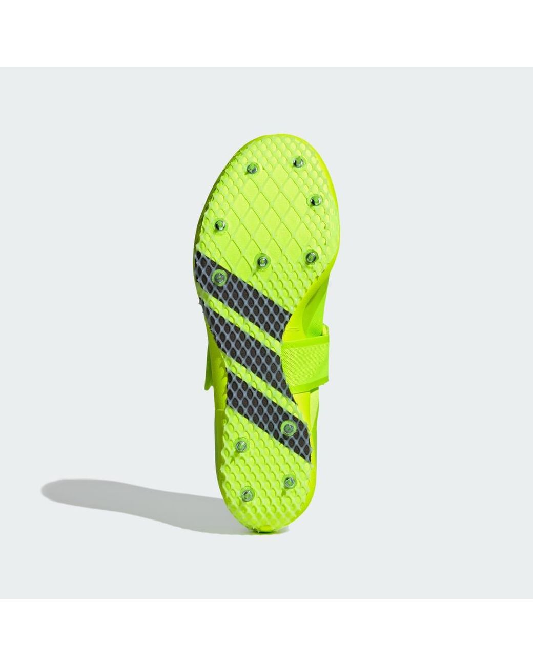 Adidas Yellow Adizero Hj Track And Field Shoes