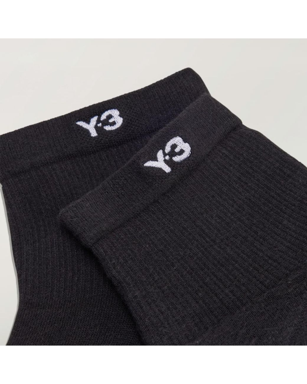 Adidas Blue Y-3 Classic Low Socks