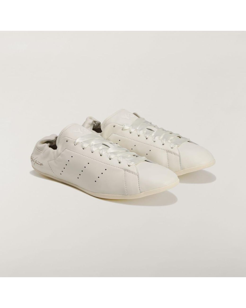 Adidas White Y-3 Stan Smith Lo Pro Shoes
