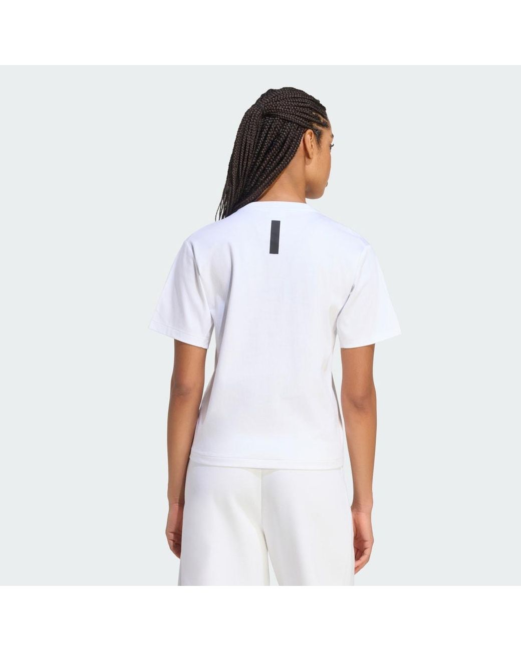 Adidas White Lifestyle Z. N.E. Tee Kf6363