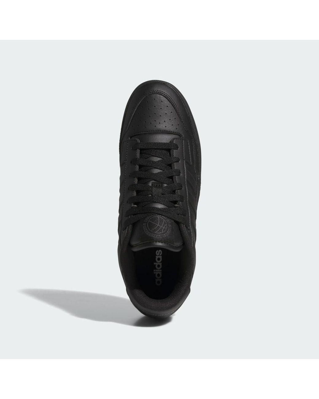 Adidas Black Rapid Court Low Shoes