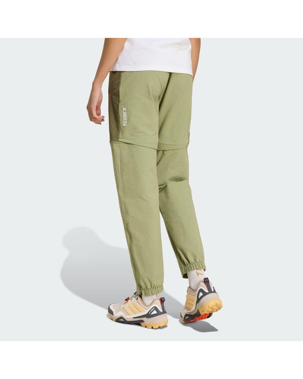Adidas Green Terrex Xperior Utilitas Clima365 Zip-Off Tracksuit Bottoms