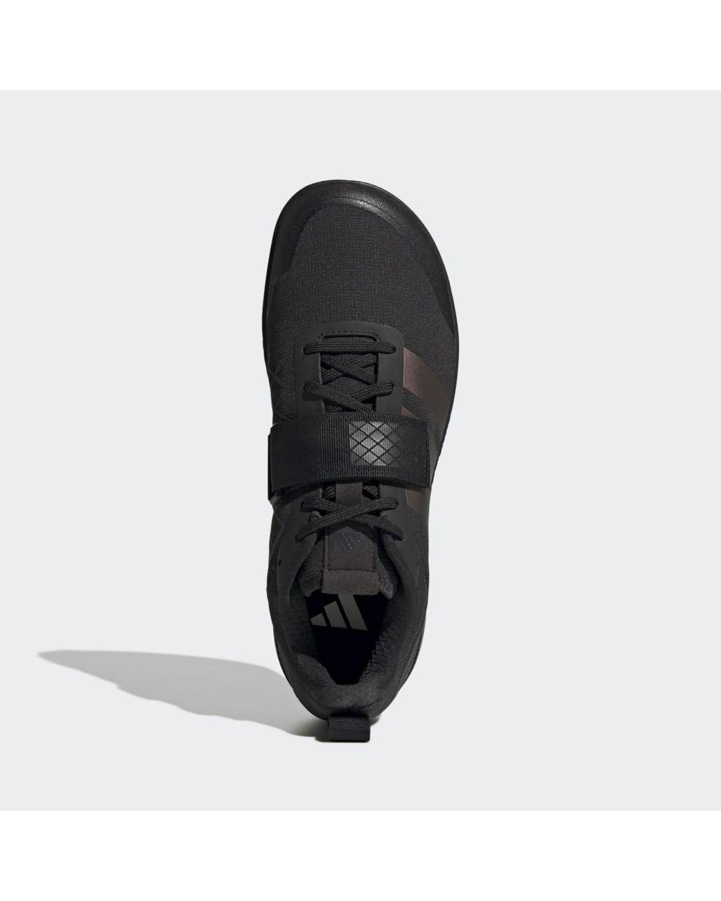 Adidas Black The Total Weightlifting Shoes