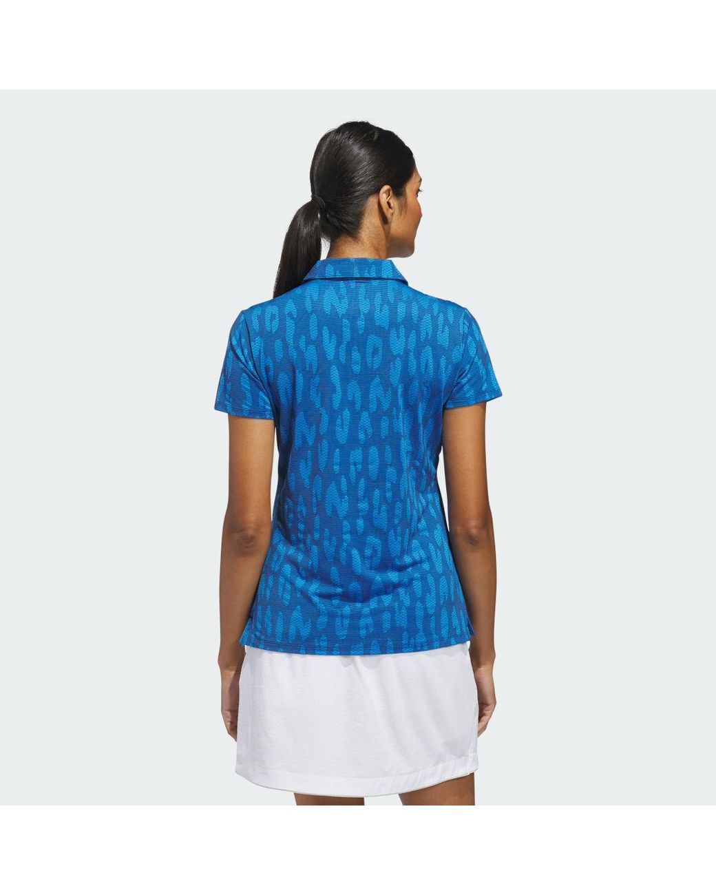 Adidas Blue Ultimate365 Jacquard Climacool Polo Shirt