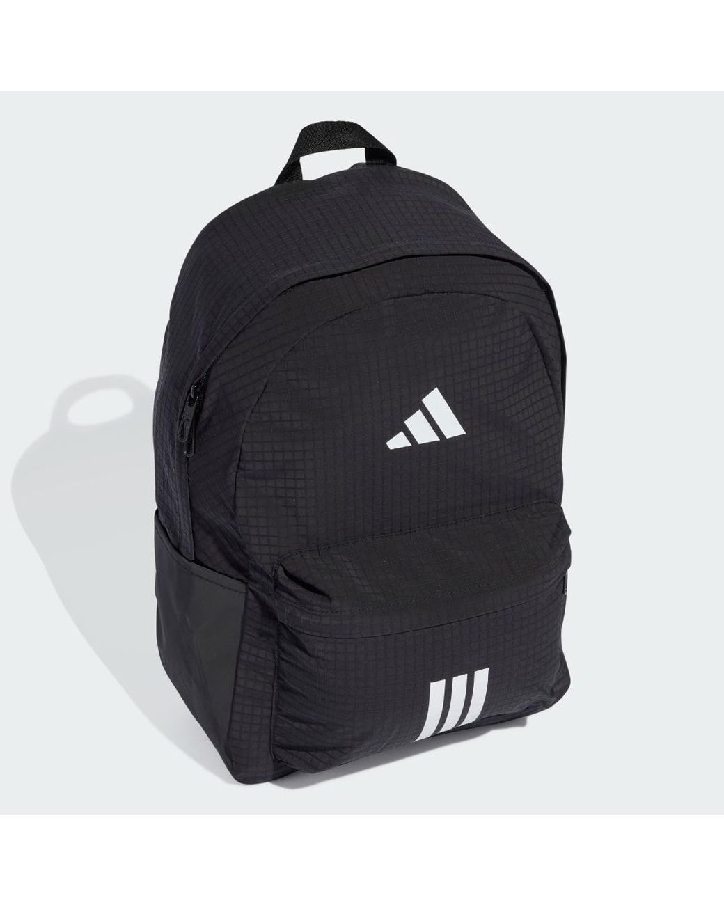 Adidas Black Essentials 3-Stripes Backpack Back To School 2