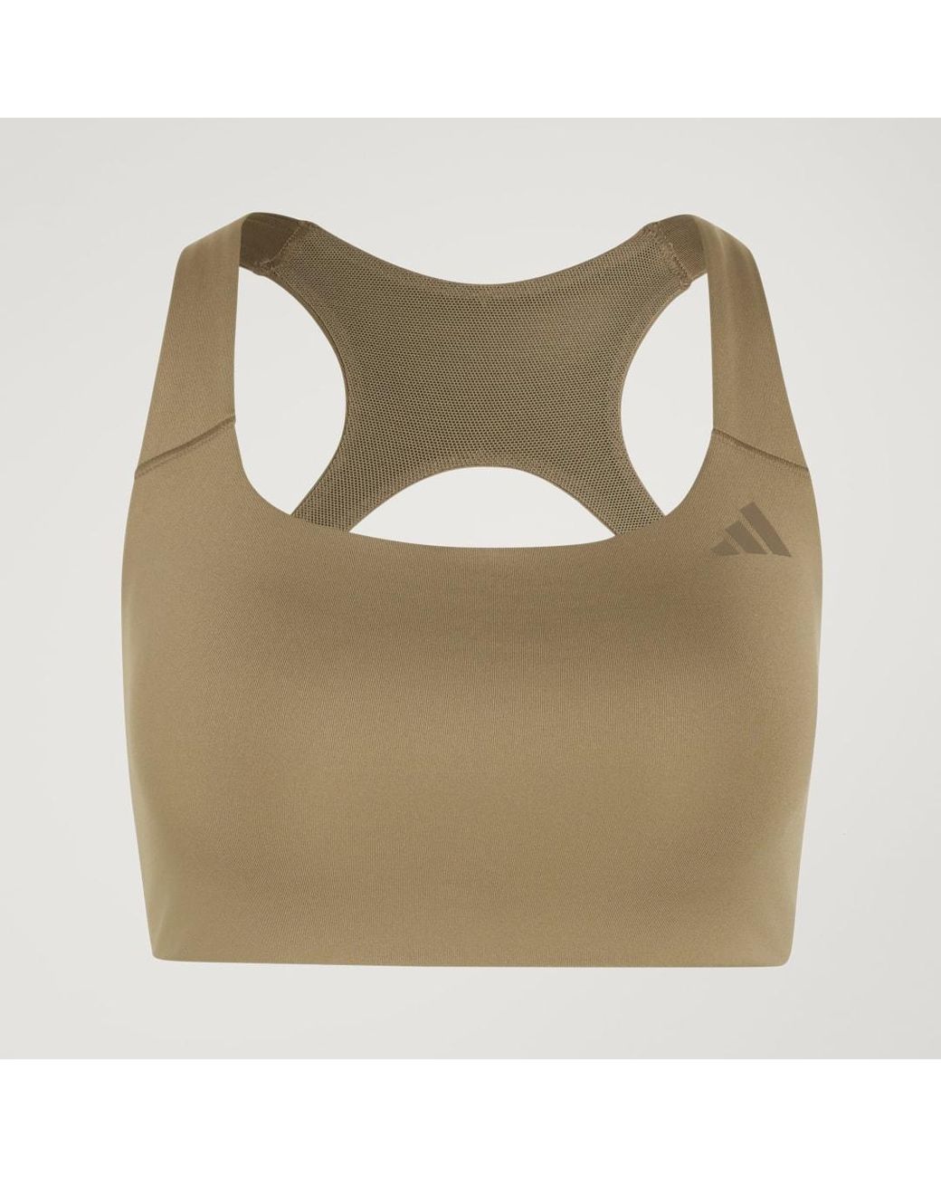 Adidas Green Optime Workout Medium Support Bra