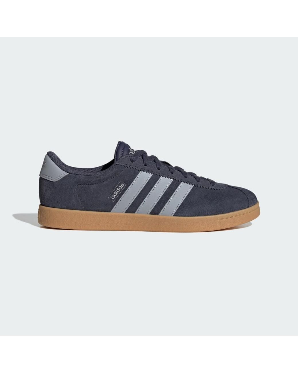 Adidas Blue Vl Court Lo Shoes for men