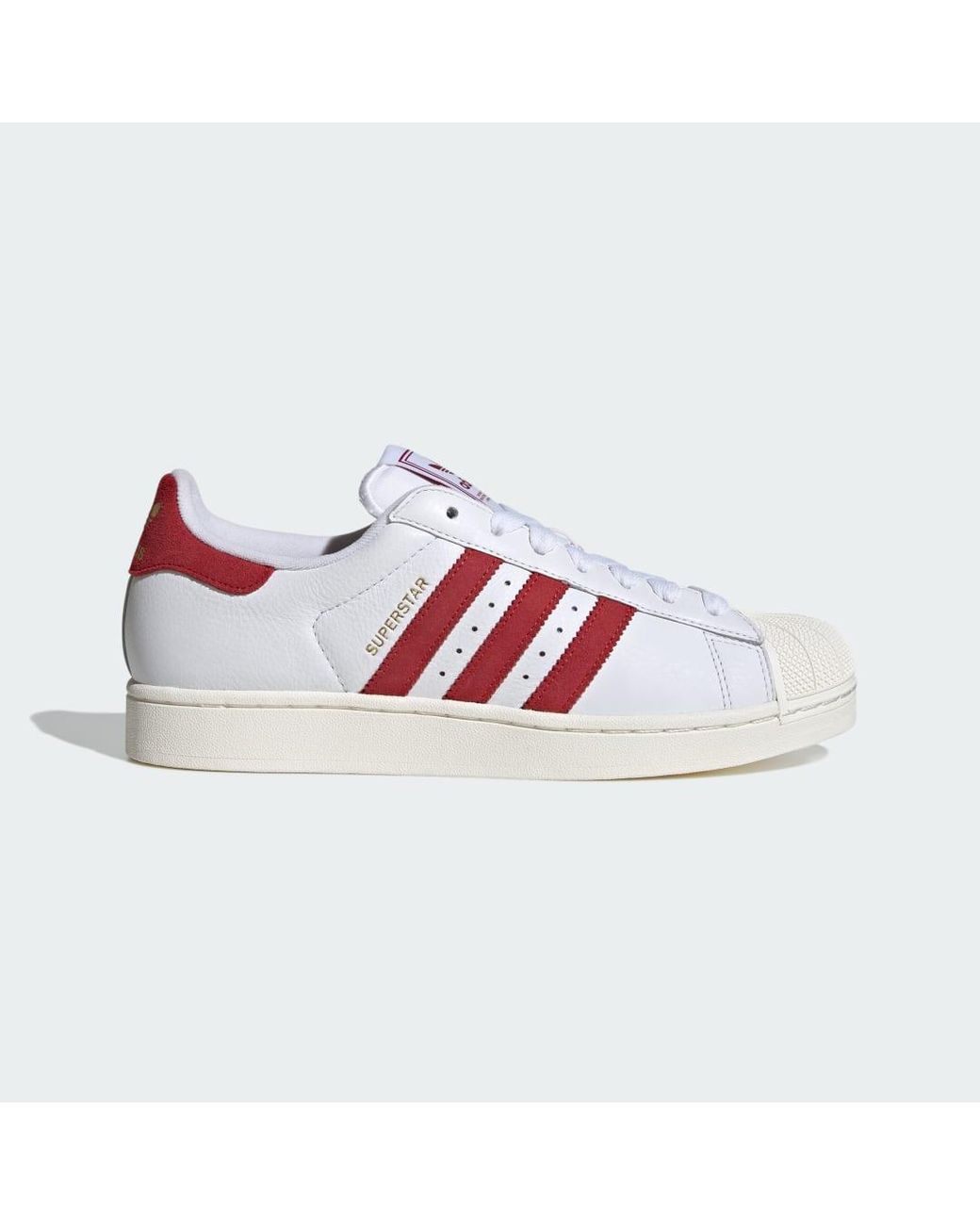 Adidas Red Superstar Ii Shoes