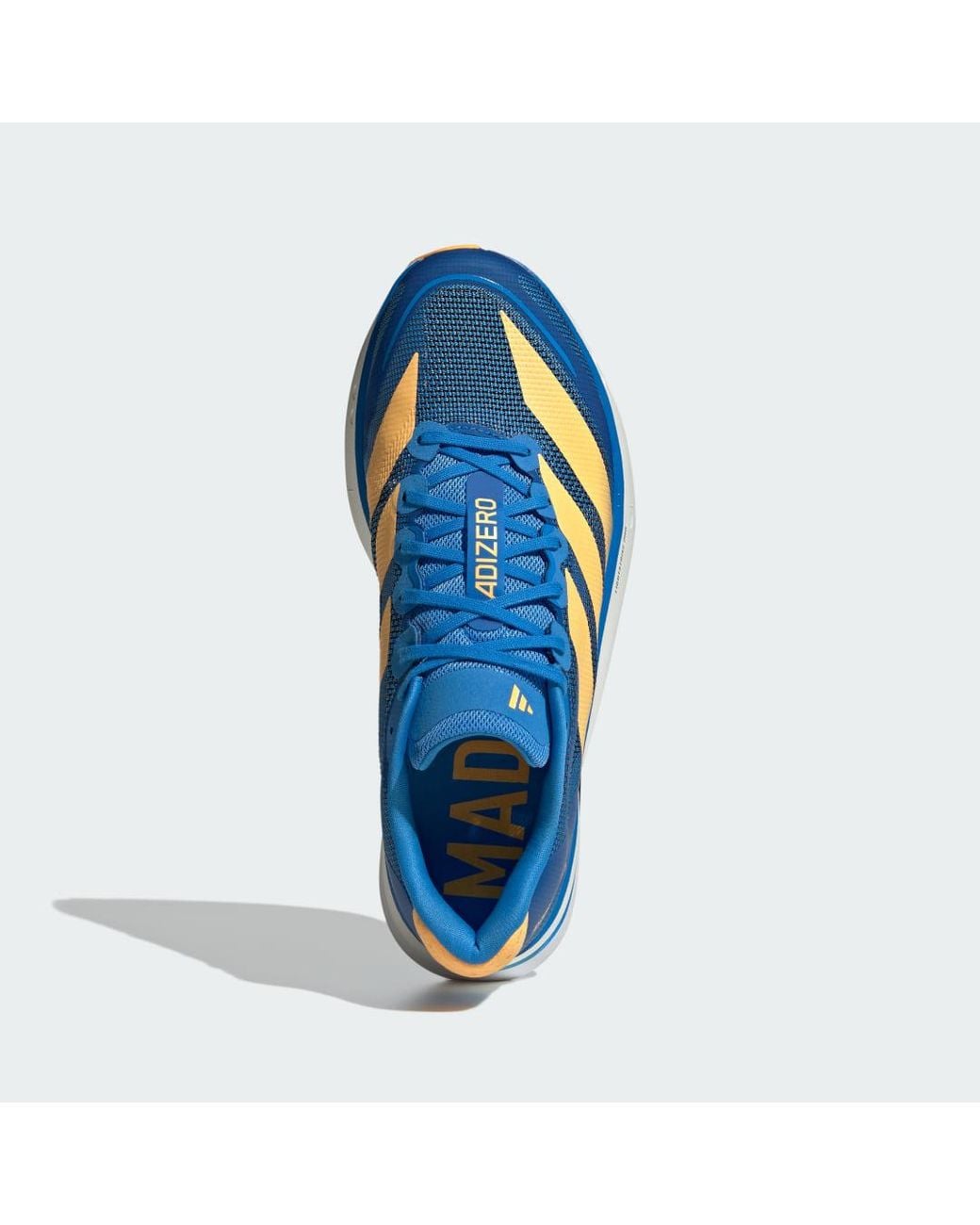 Adidas Blue Adizero Boston 13 Shoes for men
