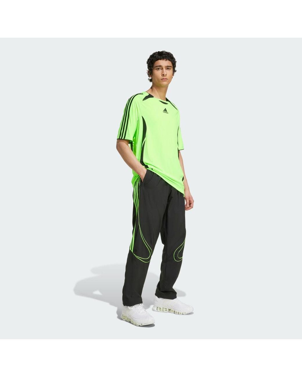 Adidas Originals Green Teamgeist Adicolor Tee for men