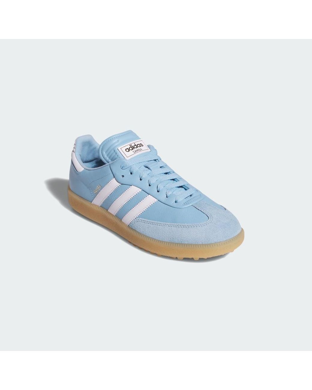 Adidas Blue Samba Spikeless Golf Shoes