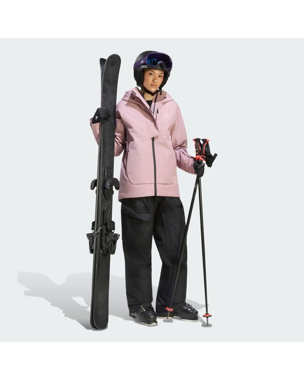 Adidas Pink Terrex Xploric 2 Layer Climaproof Insulated Jacket