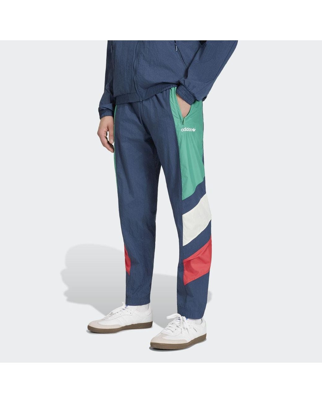 Adidas Blue Italy Eqt Track Pants for men
