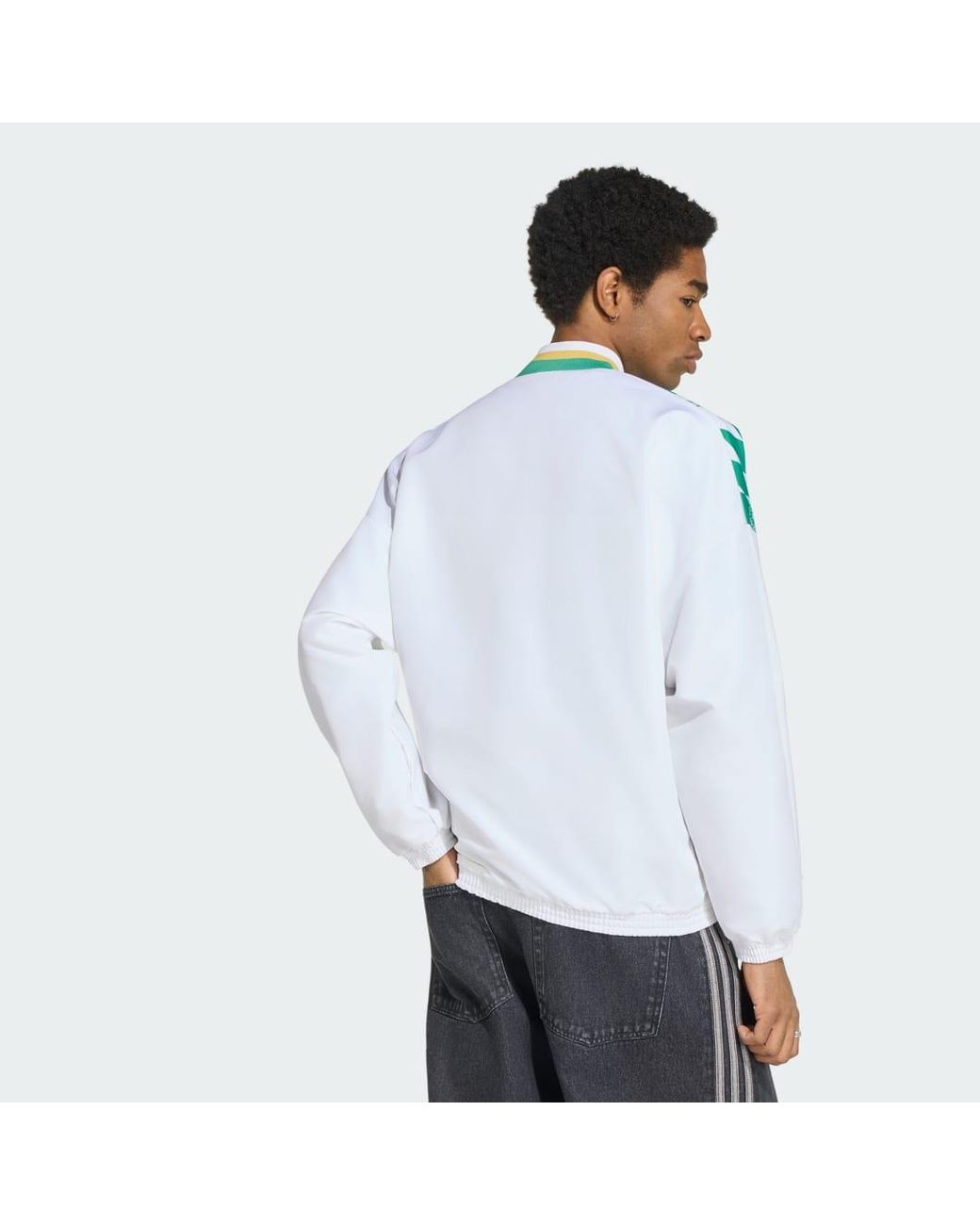 Adidas Blue Celtic Fc Stadium Track Top for men