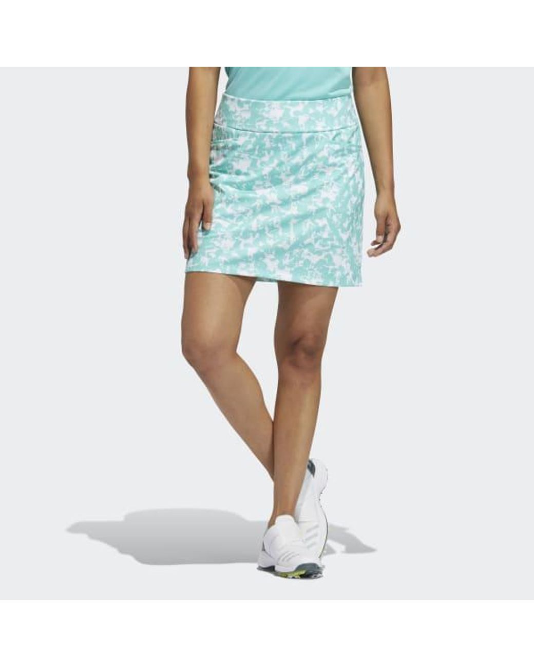 adidas Synthetic Ultimate365 Primegreen Printed Skort in White Lyst