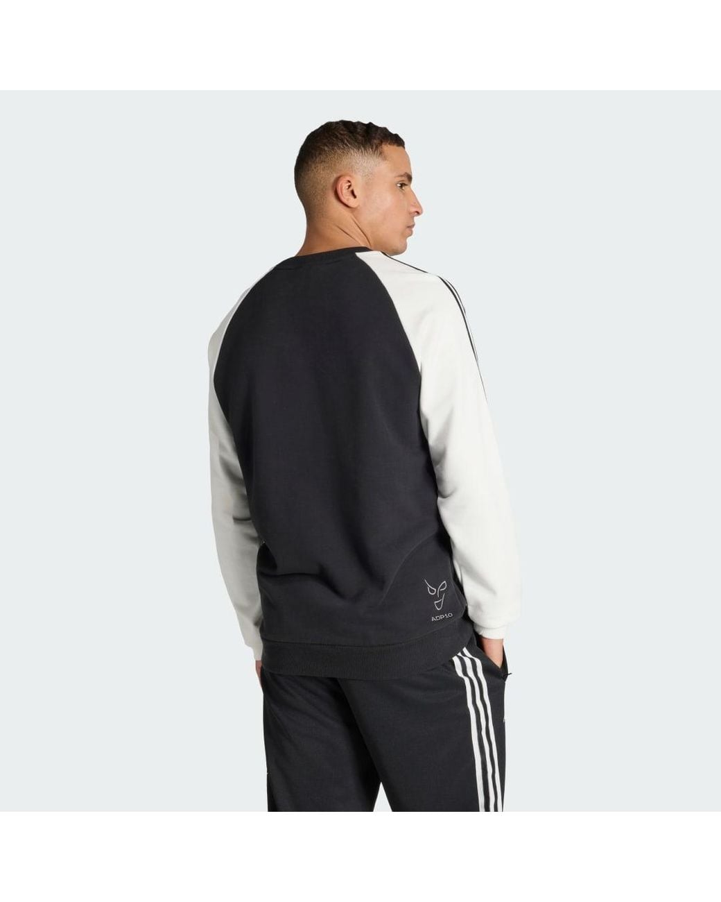 Adidas Black Juventus Fc Originals Crew Sweatshirt for men