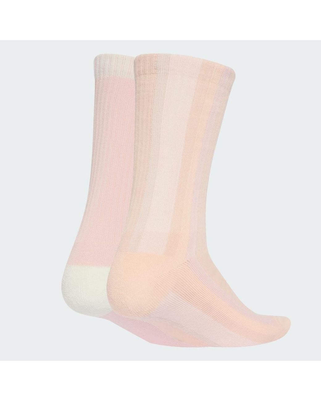 Adidas Pink Crew Socken, 2Er-Pack