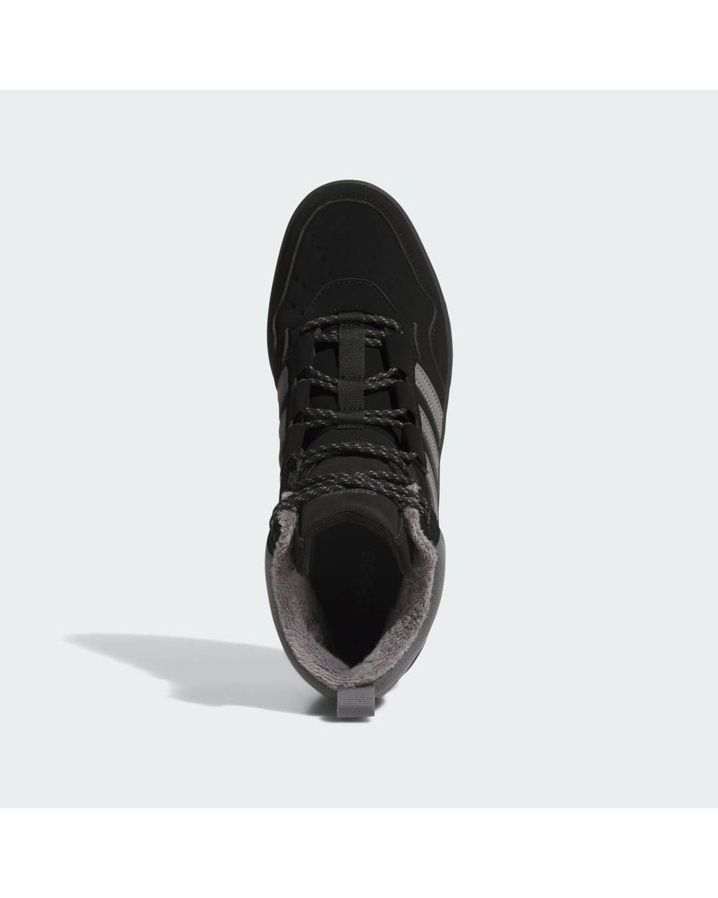 Adidas Black Hoops.0 Mid Shoes