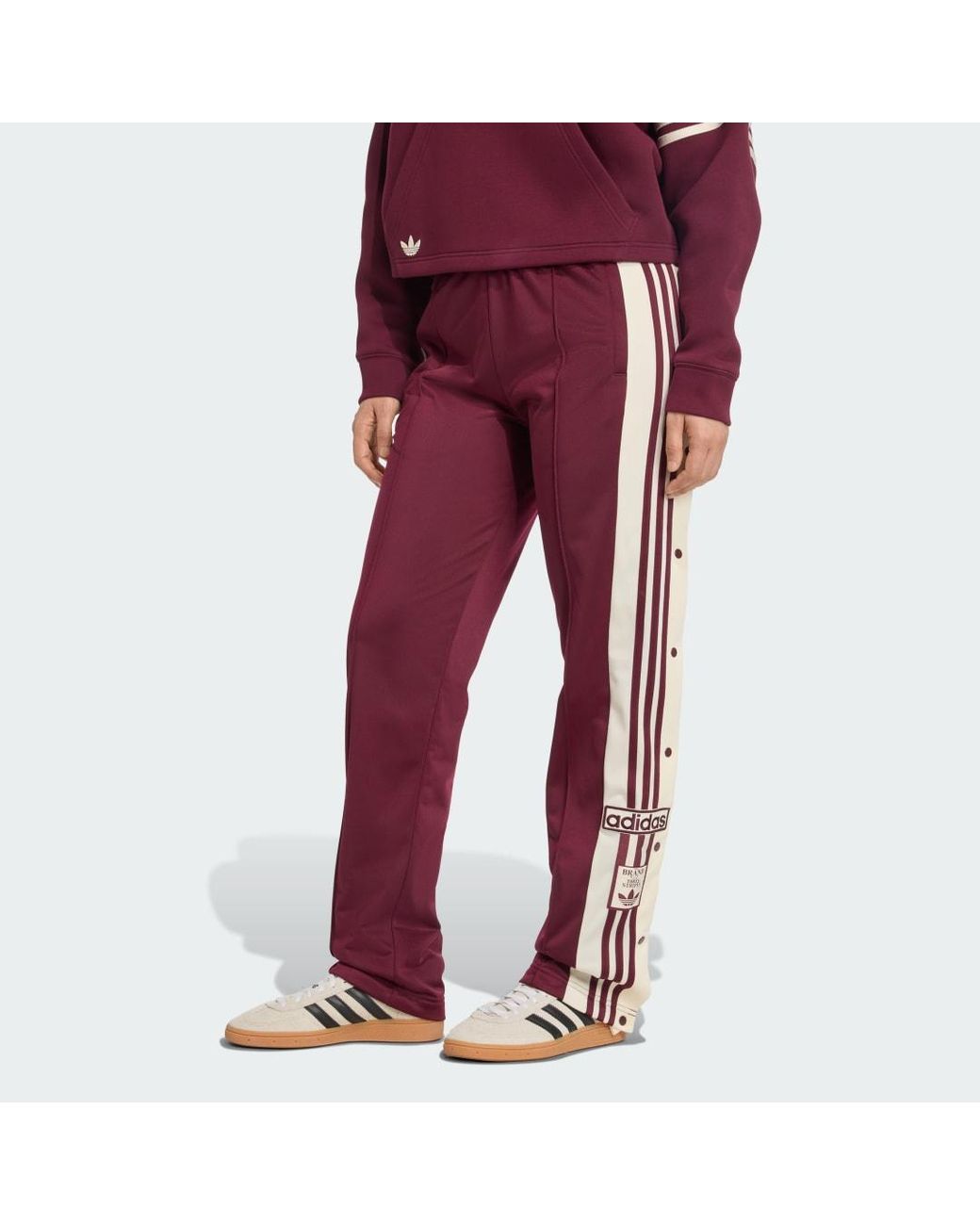Adidas Red Adibreak Tracksuit Bottoms