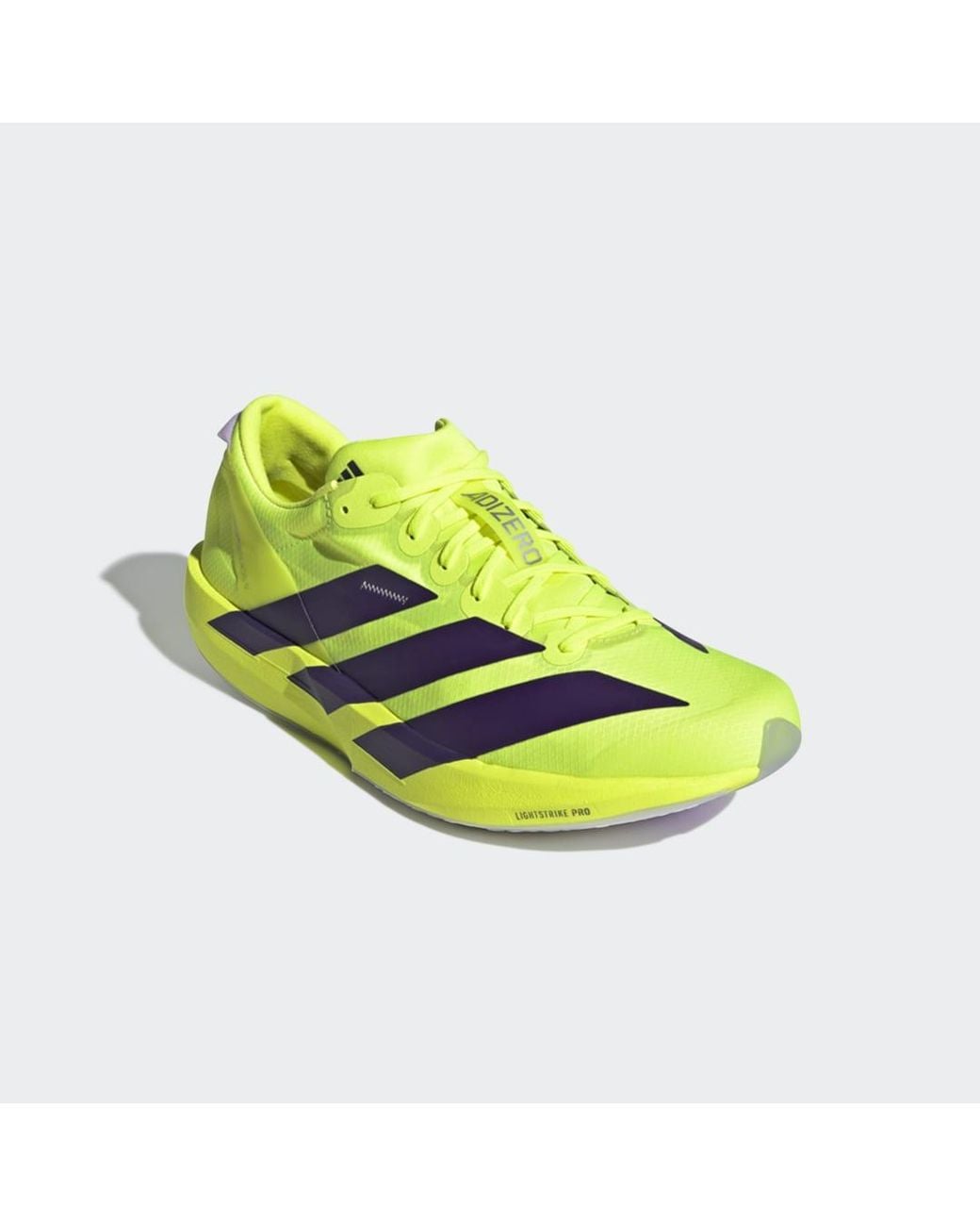 Adidas Yellow Adizero Adios 9 Running Shoes for men