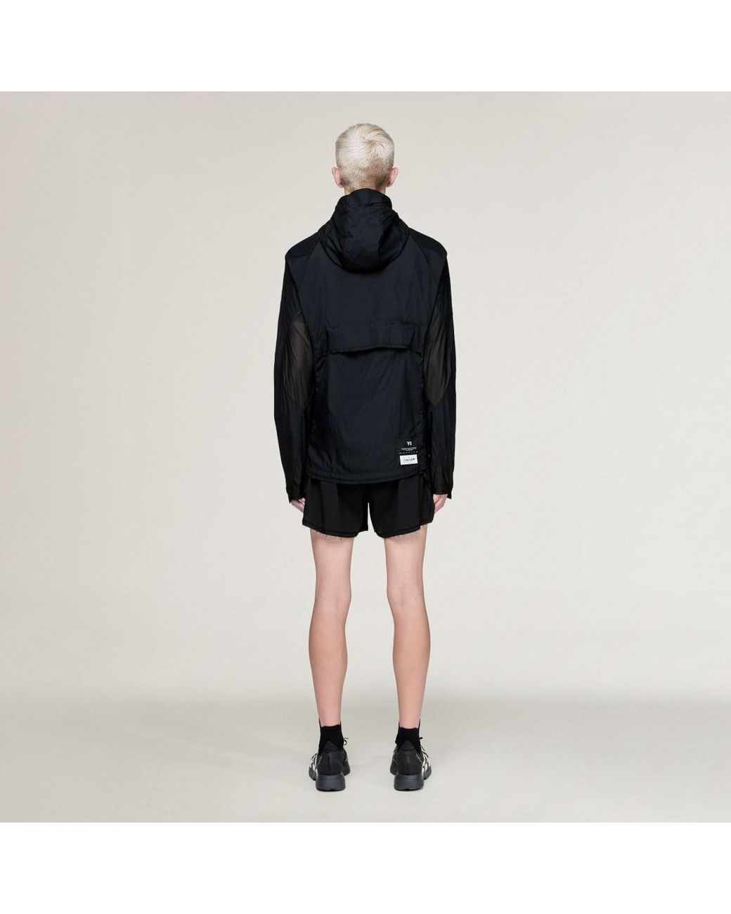Adidas Black Y-3 Running Jacket for men