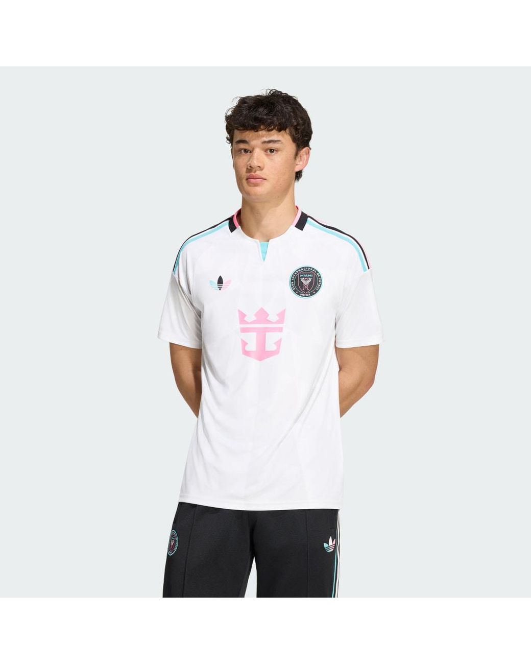Adidas White Inter Miami Cf 2026 Third Jersey Messi for men