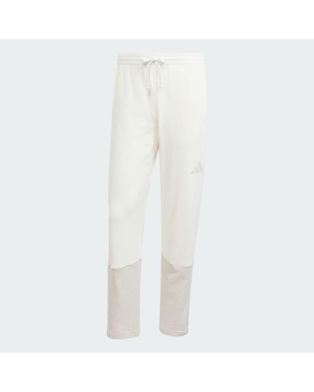 Adidas Natural All Szn French Terry Colorblock Pants for men