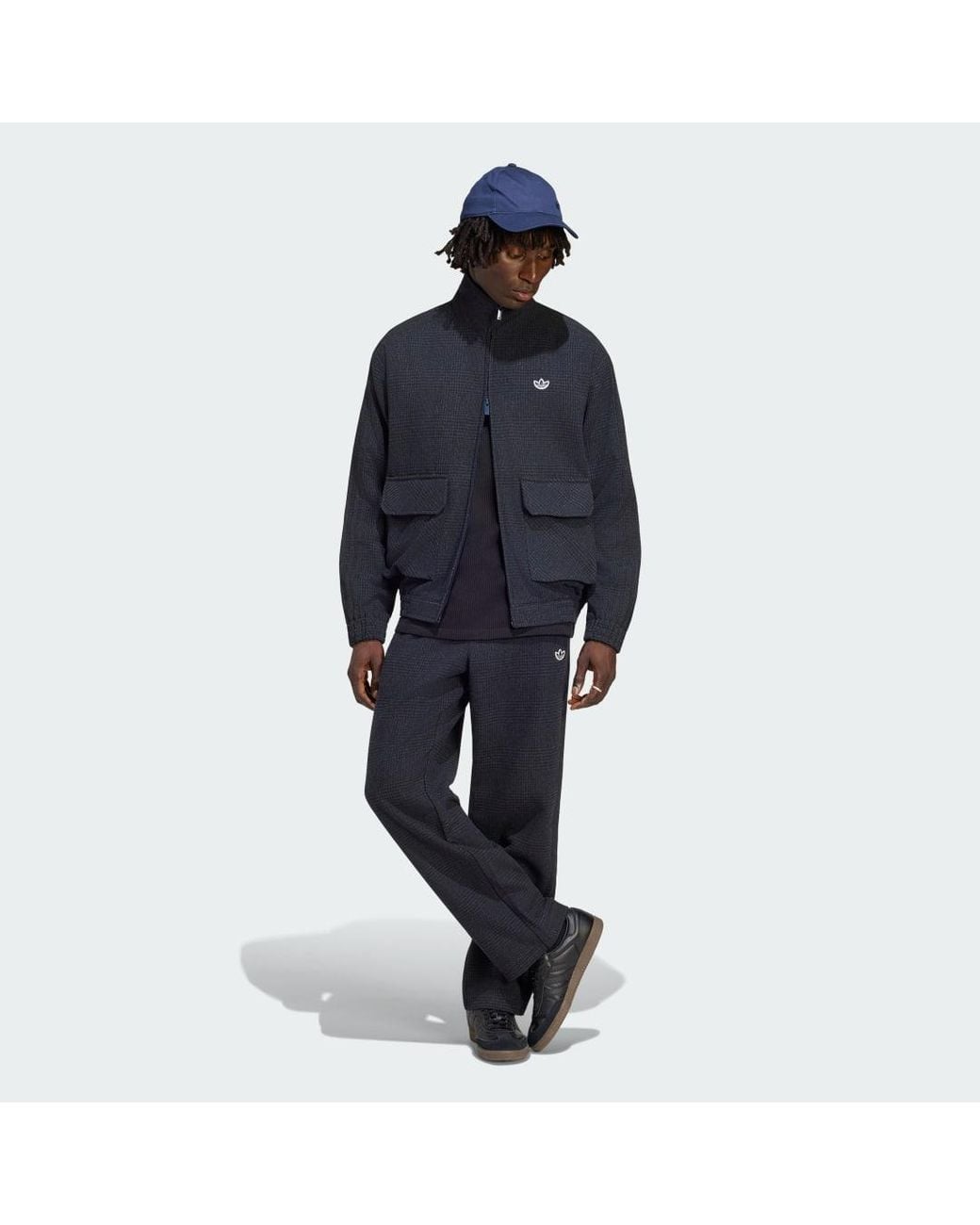 Adidas Blue Winter Club Fb Joggers for men