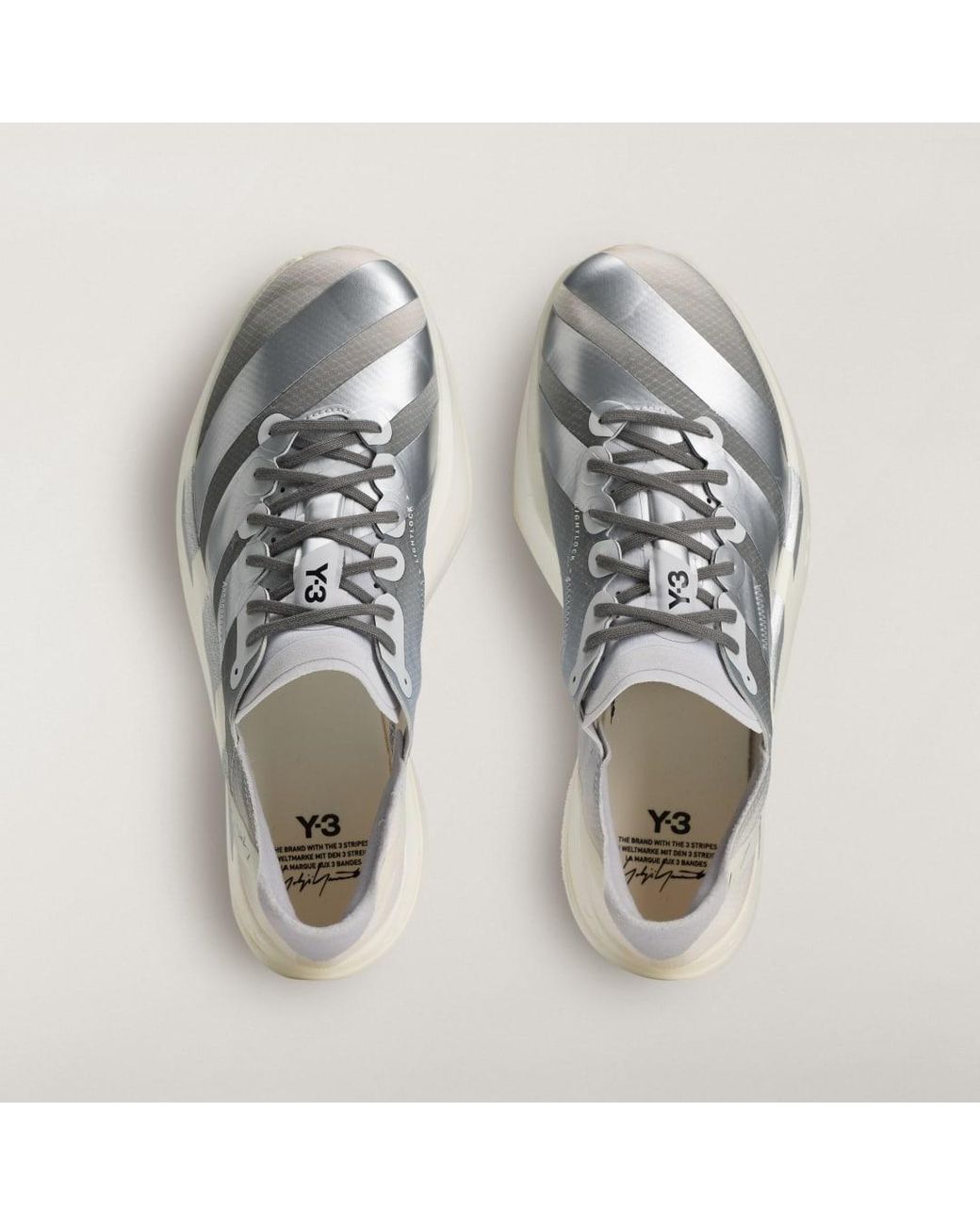 Adidas White Sneakers Adios Pro Textile Trainers for men