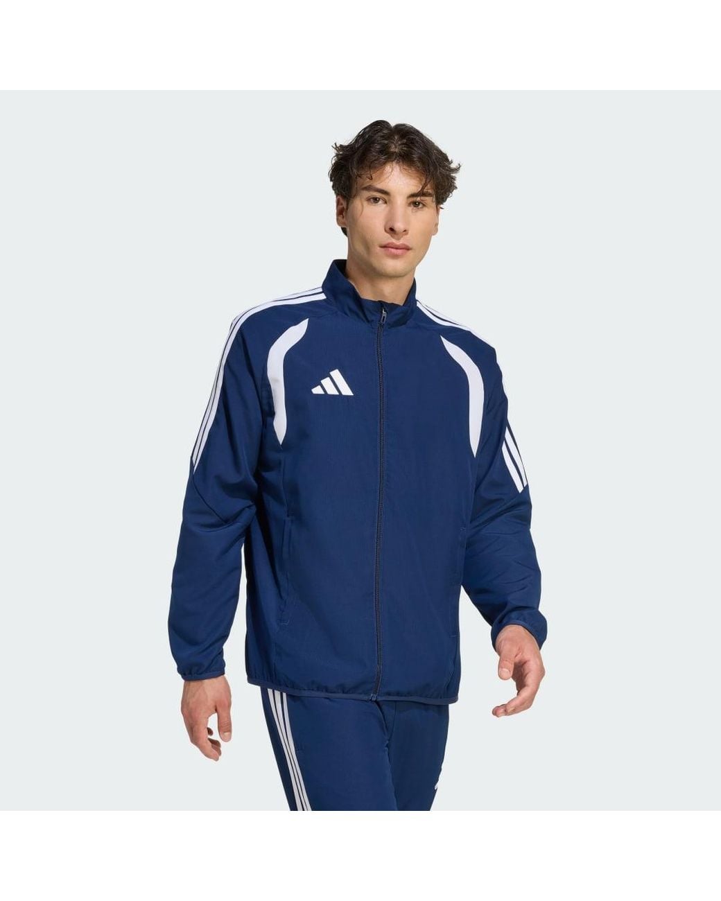 Adidas Blue Tiro26 League Presentation Jacket for men