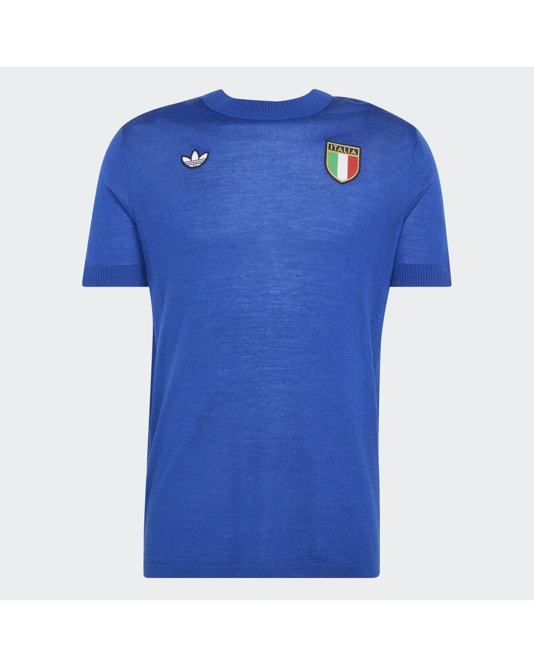 Adidas Blue Italy 70S Jersey for men